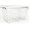 Hardware Resources Satin Nickel Closet Pullout Basket with Slides 14"Dx29"Wx17"H POB1-142917SN - alternate 1